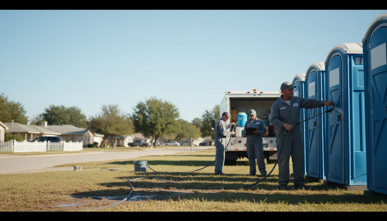 Long-Term Portable Toilet Rental in Oblong, IL near me